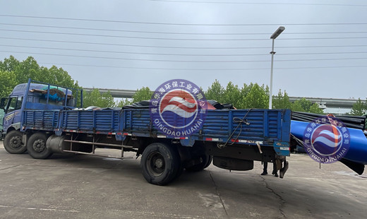 省內(nèi)橡膠壩訂單生產(chǎn)完畢準備發(fā)貨